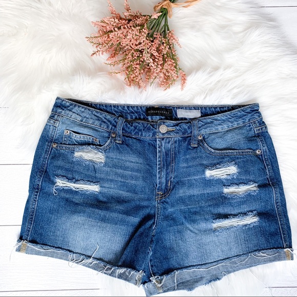 Aeropostale Pants - Aeropostale “Tomboy” distressed jean shorts Aeropostale Pants - Aeropostale “Tomboy” distressed jean shorts
